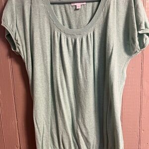GAP Light Green Short Sleeve Top